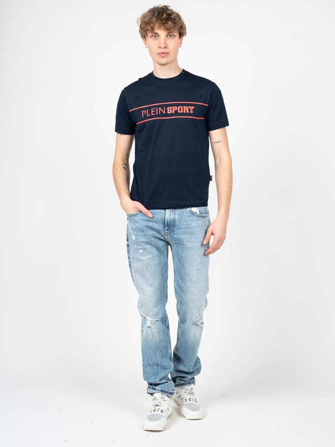 Plein Sport T-shirt Mannen blauw