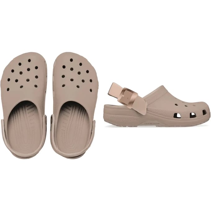 Crocs  Klompen Classic Metallic Buckle Clog K