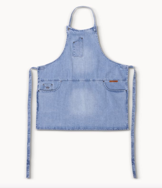 Dutchdeluxes Schort Extra lang voor de grote Nederlanders onder ons in Denim licht blauw