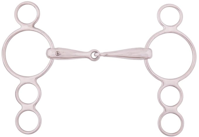 BR Pessoabit 4-rings enkel gebroken 18mm