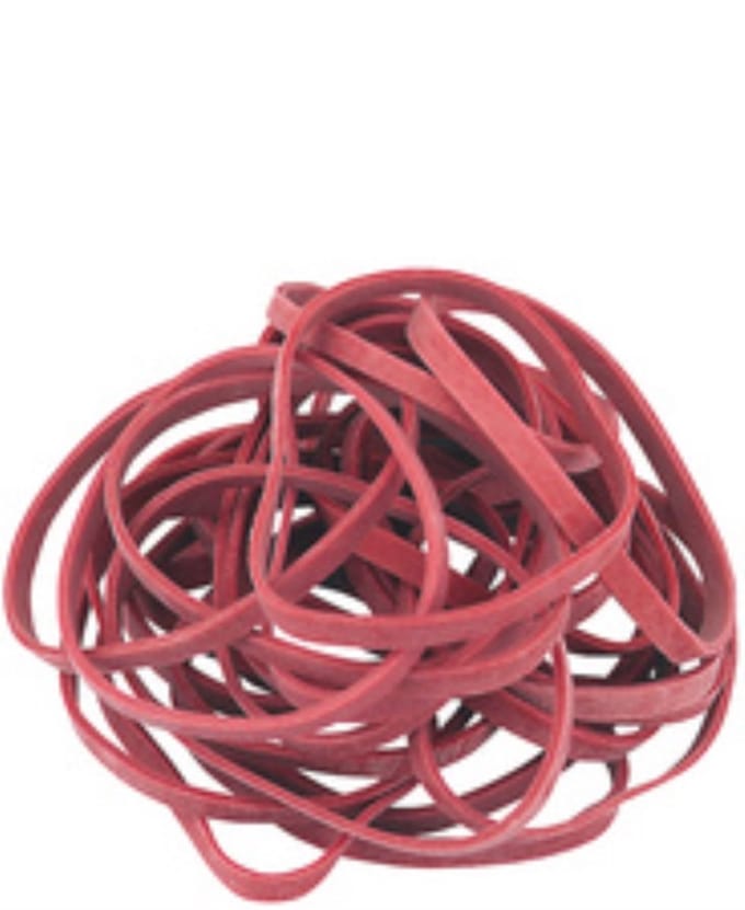 Läufer elastieken RONDELLA in doos, 80 x 4 mm, 50 g