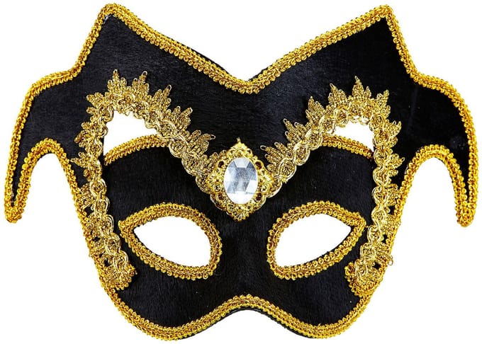 WIDMANN - Barok Venetiaans halfmasker voor volwassenen