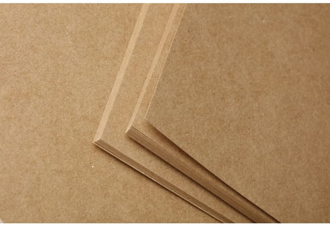 Kraft Tekenpapier - Bruin - A4 - 275 grams - ClaireFontaine - 25 vellen