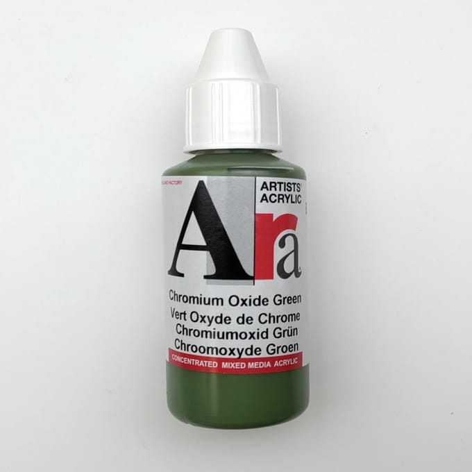 Acrylverf Ara 100ml - Chroomoxyde Groen - B50