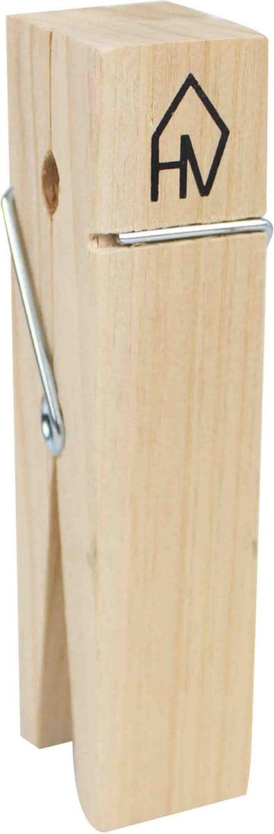 Housevitamin Kaartenhouder | Clip blank hout