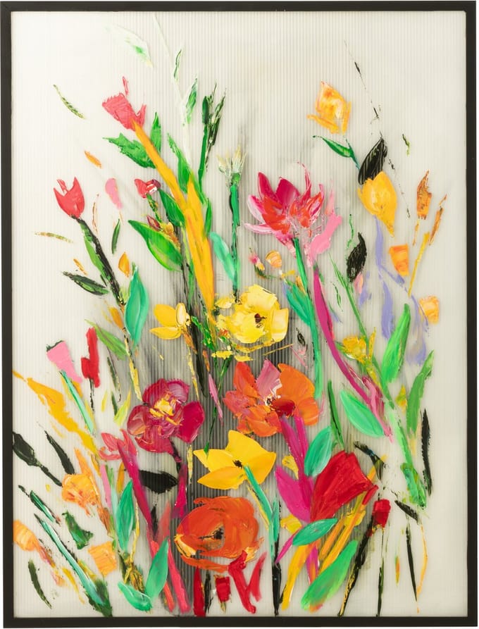 J-Line schilderij Wild Flower - acryl - mix