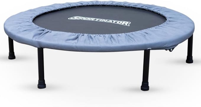 Opklapbare Fitness Trampoline Indoor voor Training Uithoudingsvermogen en Balans Diameter 96 cm