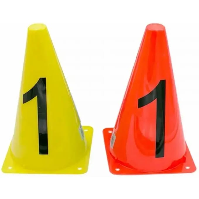 Markeerkegel Nº 1 Naranja Fluor 23 Cm