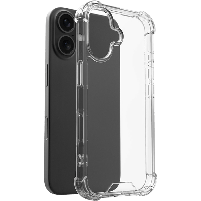 CaseBody Apple iPhone 16 Shockproof Hoesje Transparant
