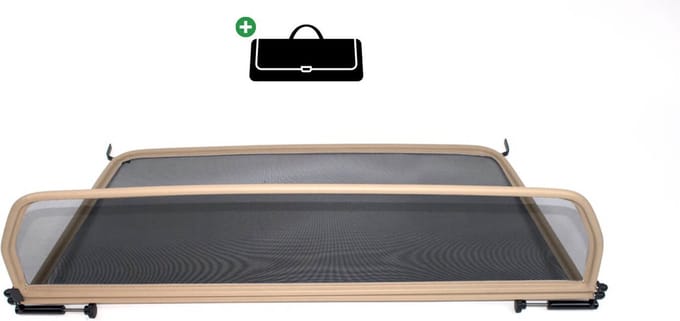 Windscherm VW EOS | 2006-2015 | incl. luxe opbergtas | Beige