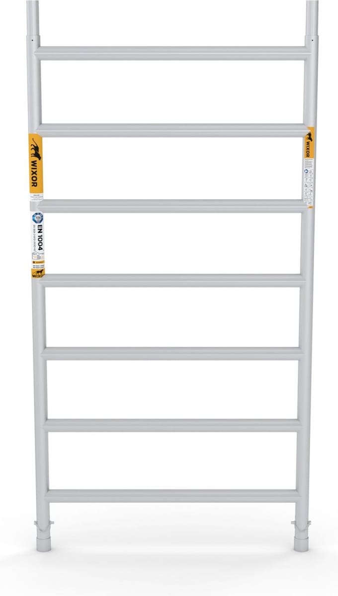 Wixor Opbouwframe 90 | 7 sporten | steigerframe | steigeronderdeel | frame | steiger | aluminium | 2mm | stelling