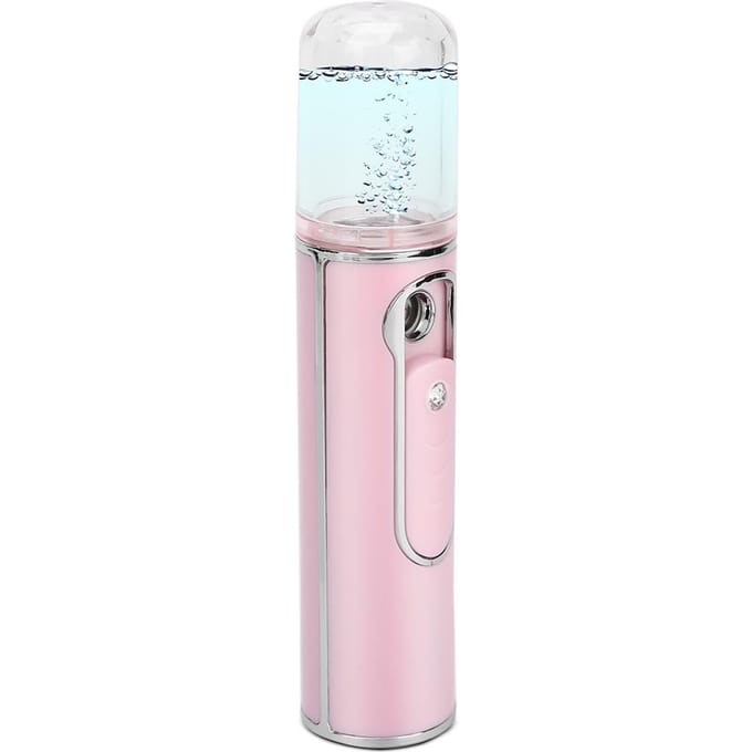 Nano Gezichtsspray USB Oplaadbaar Hydraterende Geurverspreider Roze white