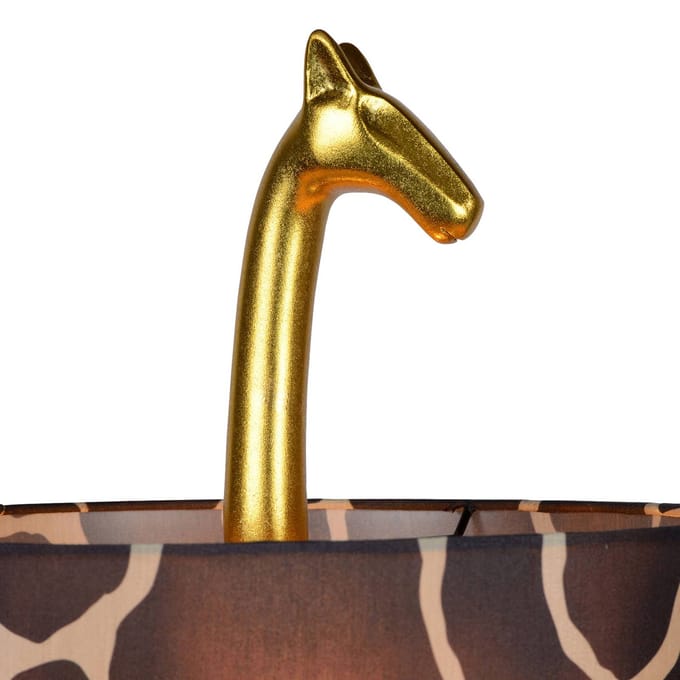 Lucide Extravaganza Miss Tall vloerlamp, mat goud