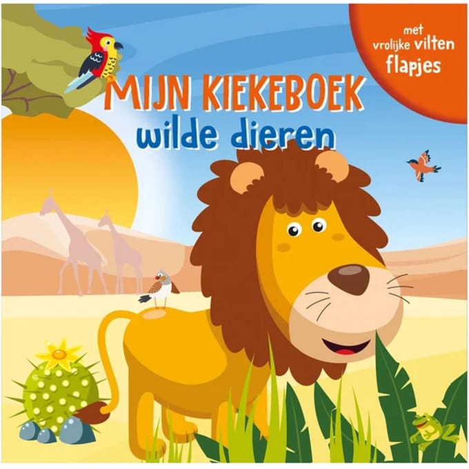 Boek Mijn Kiekeboek Wilde Dieren
