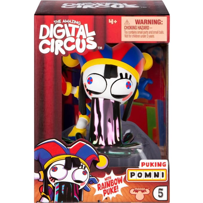Amazing Digital Circus Pomni Puking Poppetjes en figuren