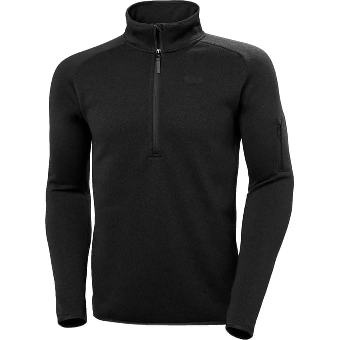 Helly Hansen Varde 2.0 Fleece Met Halve Rits Zwart M Man