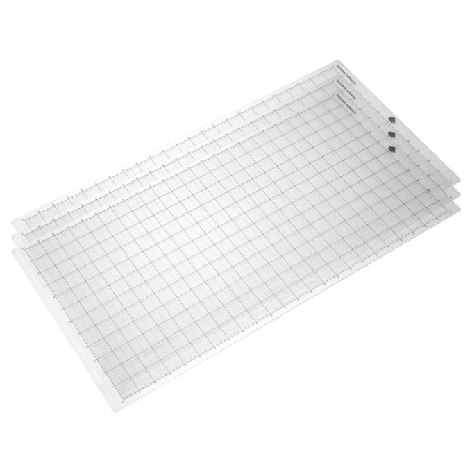 Vervangende Snijmat Transparante Plakmat met Meetraster 12x24 Inch voor Silhouette Cameo Explore Plotter 3PCS