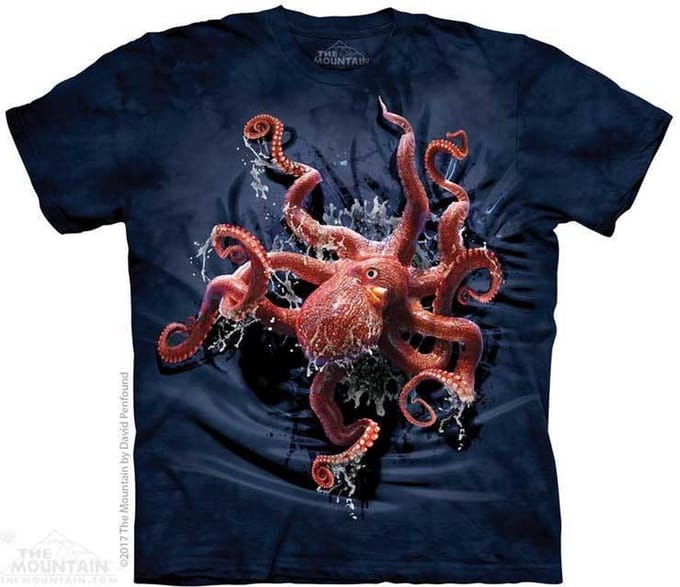 KIDS T-shirt Octopus Climb S