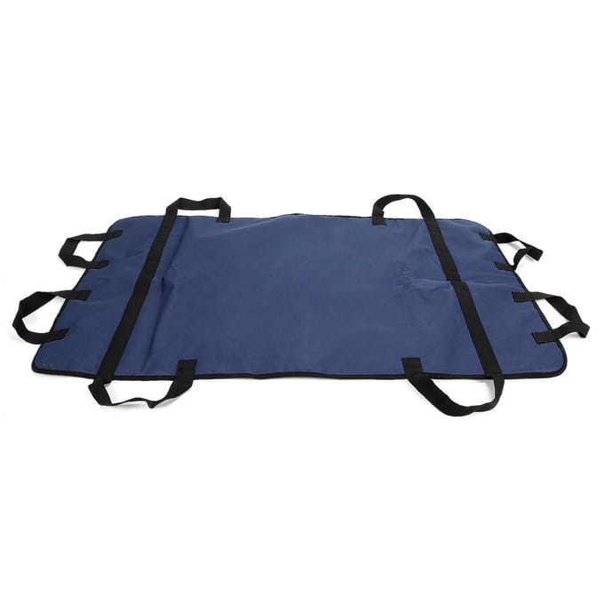 MultiFunctional Patient Transfer Sheet Elderly Positioning Pad for Turning Lifting Moving blue