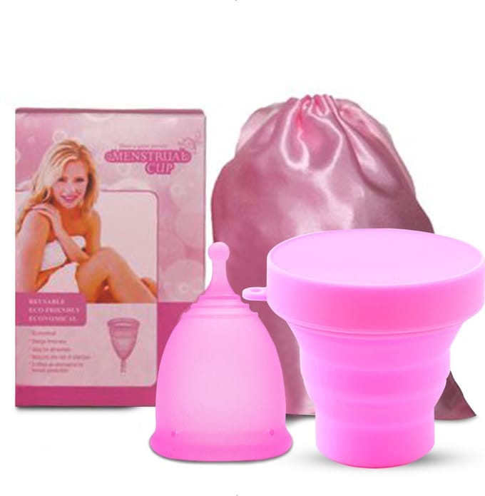 Luxegoed® - Menstruatiedisc - Menstruatiecup Sterilisator - Menstruatiecups - Large - Roze