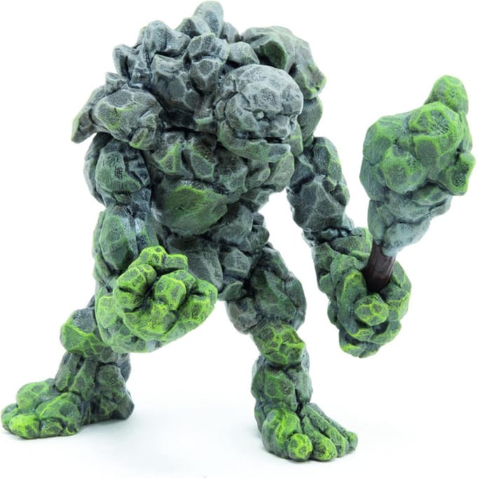 Papo Fantasy en Helden Steen Golem 36027