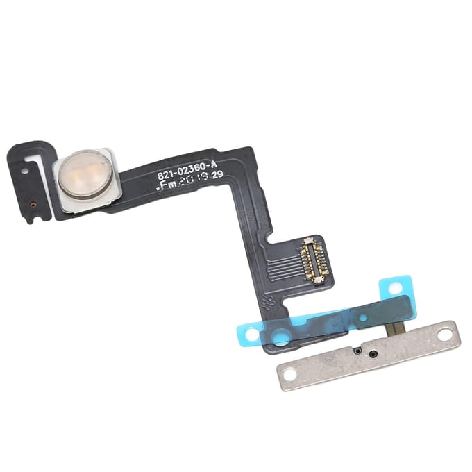 Aan/uit-knop Flexkabel Vervanging Metaal ABS Telefoon Flexkabels voor Repareren Beschadigd Niet-functioneel gray