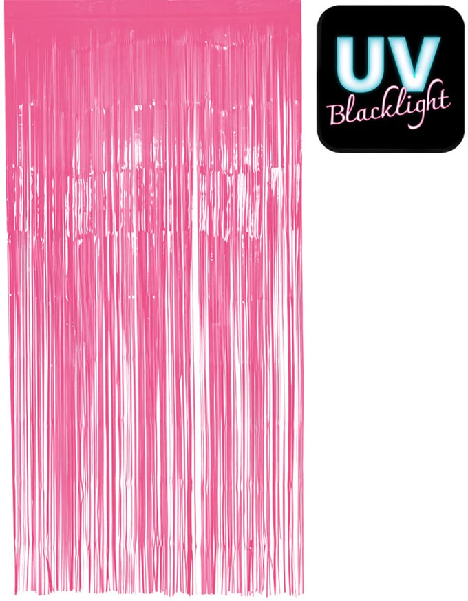 Boland - Foliegordijn Neon roze - Geen thema - Deurgordijn