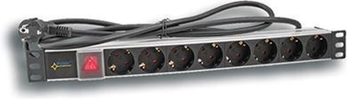 Easy-Rack 19" 8-voudige stekkerdoos RALZ/F
