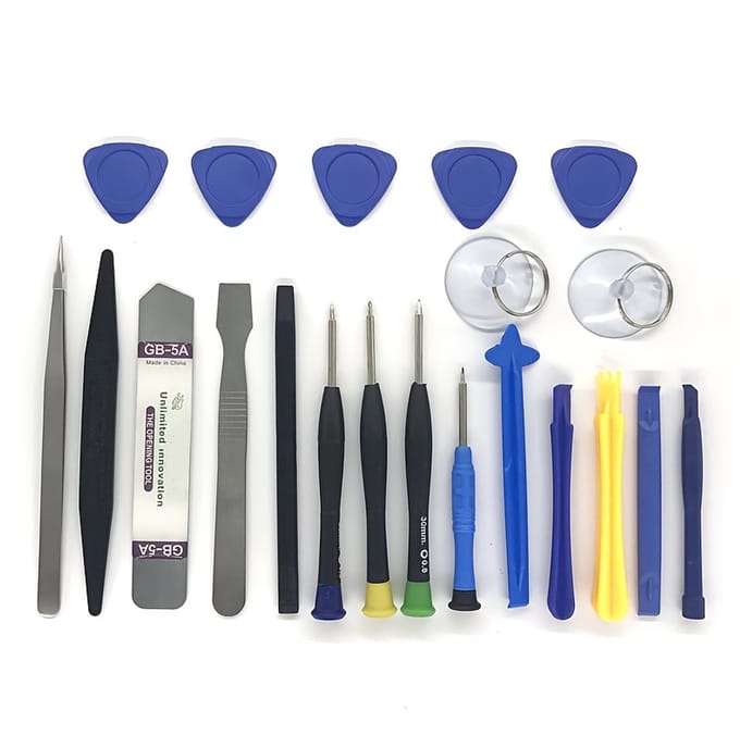 Livé® Mobiele Telefoon Reparatieset- 21in 1 Schroevendraaiers & Spudger