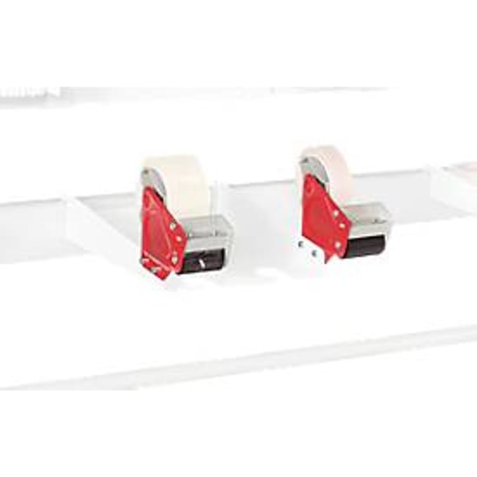 Houder voor plakbandrollen serie TPB, voor plakbandafrollers serie TPB, voor rollen van 76 mm breed