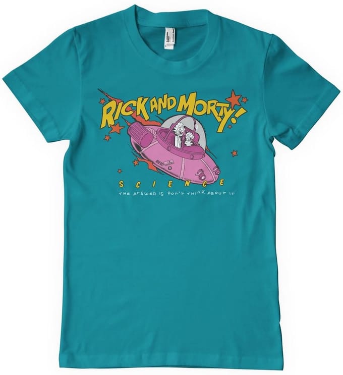 Rick and Morty T-shirt Science T-shirt WB-1-RM016-DTF897