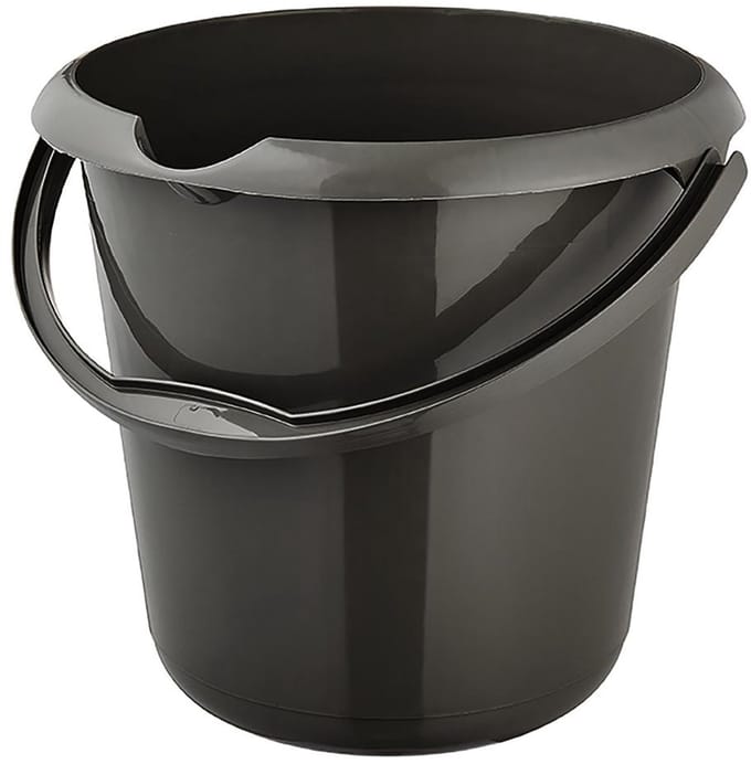 Keeeper schoonmaakemmer mika eco rond 10 liter stone grey
