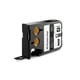 DYMO 1868796 XTL tape vinyl wit op zwart 12mm (origineel)