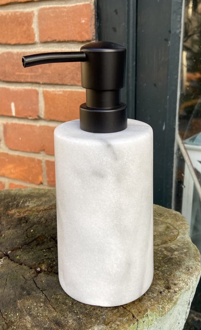 Zeepdispenser - marmer - Pomme Chatelaine.NL