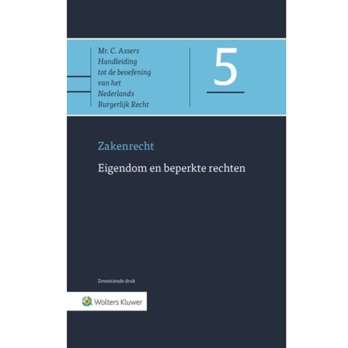 Eigendom En Beperkte Rechten - Asser-Serie