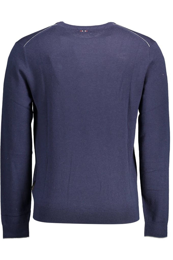 Slim fit gebreide pullover van pure wol model 'DAMAVAND'