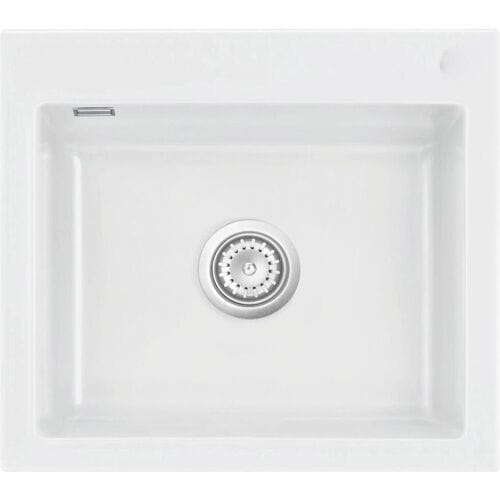 Systemceram Keradomo Mera 57 built-in sink with eccentric operation, with tap hole drilling 505702-12
