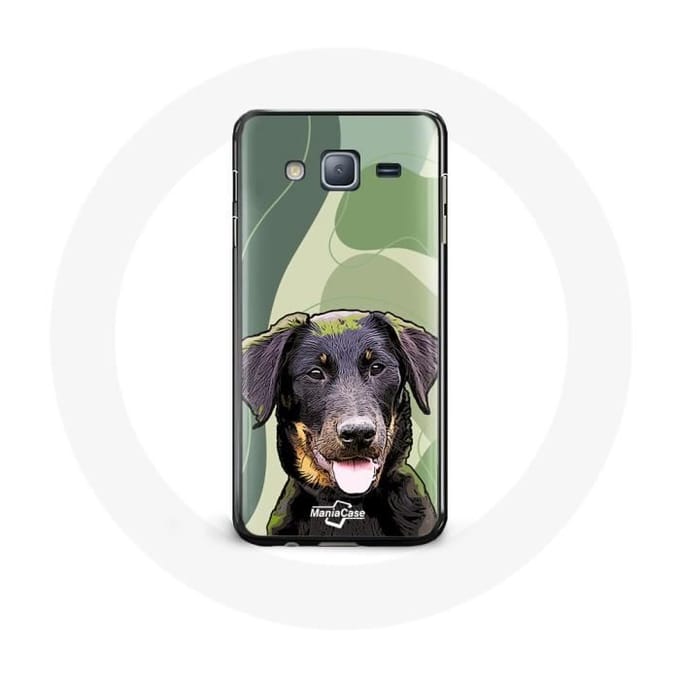Coque pour Samsung Galaxy A3 Beauceron Noir Race de chiens