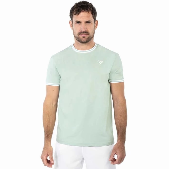 Tecnifibre Team Stretch T-shirt Met Korte Mouwen Groen S Man