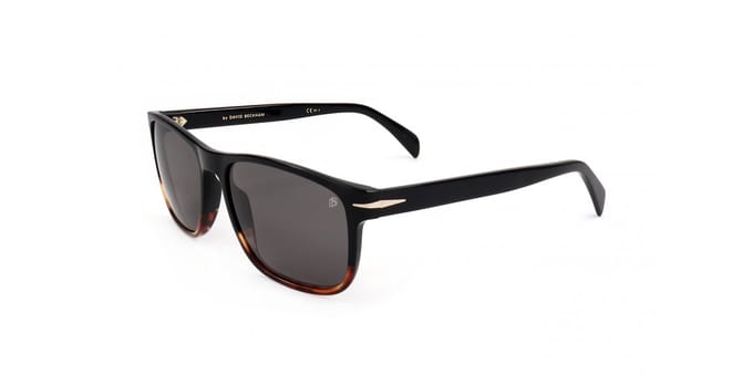 David Beckham DB 1060/S Black horn 57/17/145 MAN Zonnebrillen