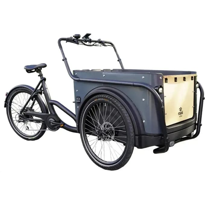 Royal Cargo Bike 3W Eco - Antraciet