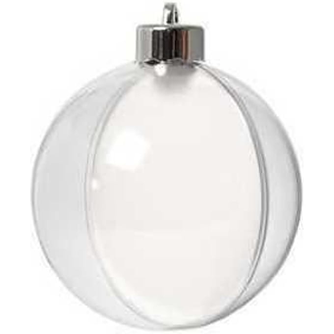 Creativ Company Acryl Ballen 2-delig d:8 cm 5 stuks