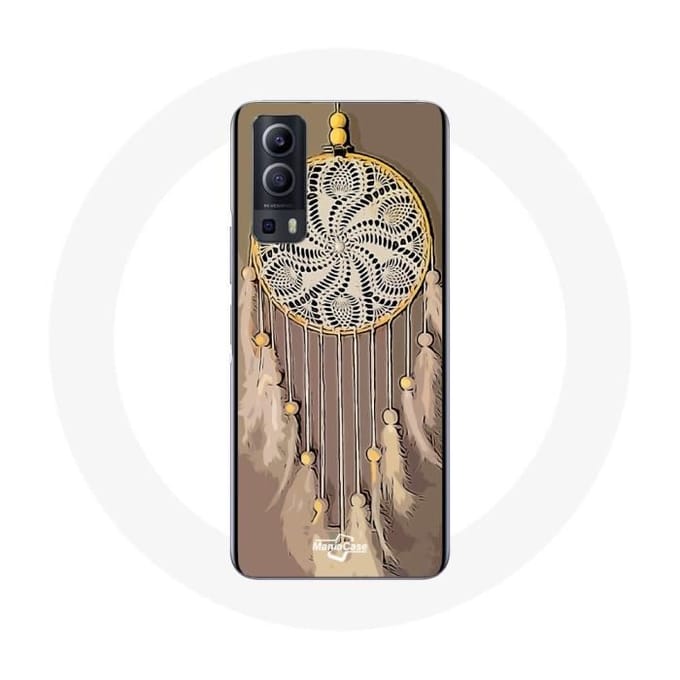 Hoesje Vivo Y72 Dromenvanger bruin Droomvanger