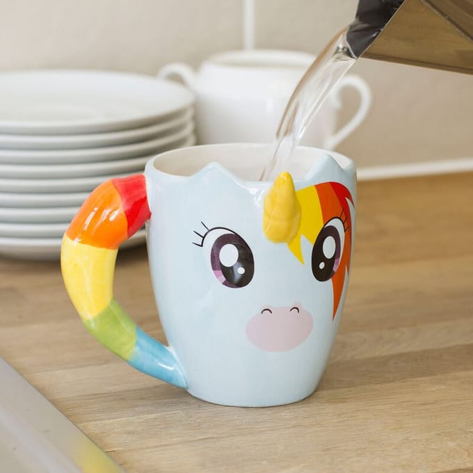 Das letzte Einhorn Einhorn Tasse Unisex Kop - meerkleurig - Standard