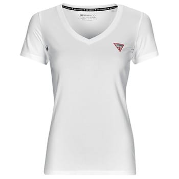 Guess  T-shirt Korte Mouw SS VN MINI TRIANGLE TEE