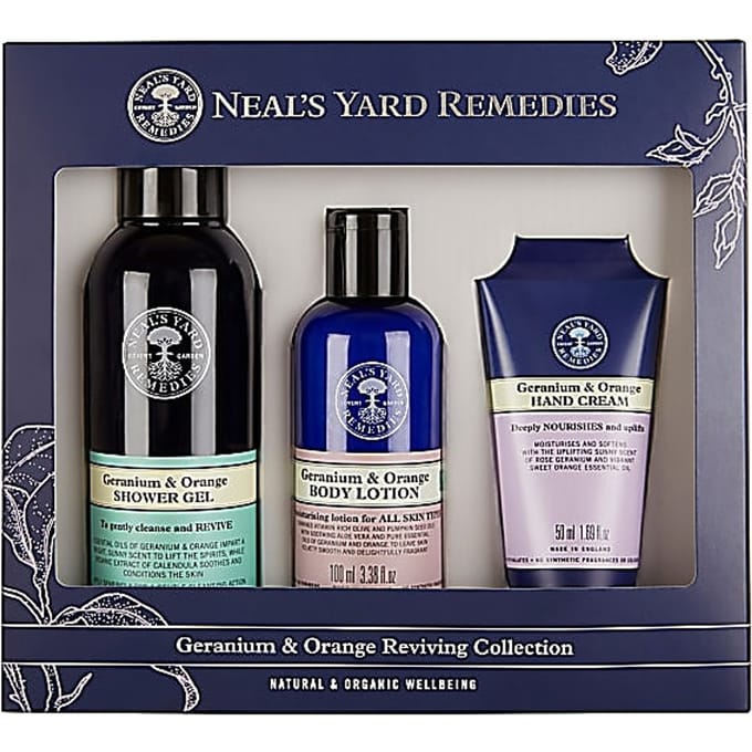 Neal's Yard Remedies Geranium & Sinaasappel Cadeau Set