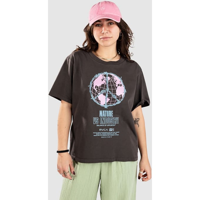 RVCA Global Easy T-Shirt zwart