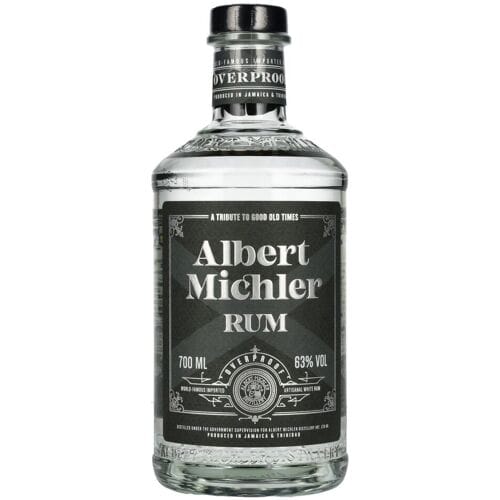 Albert Michler Distillery Albert Michler Rum Overproof Artisanal White Rum 63% Vol. 0,7l