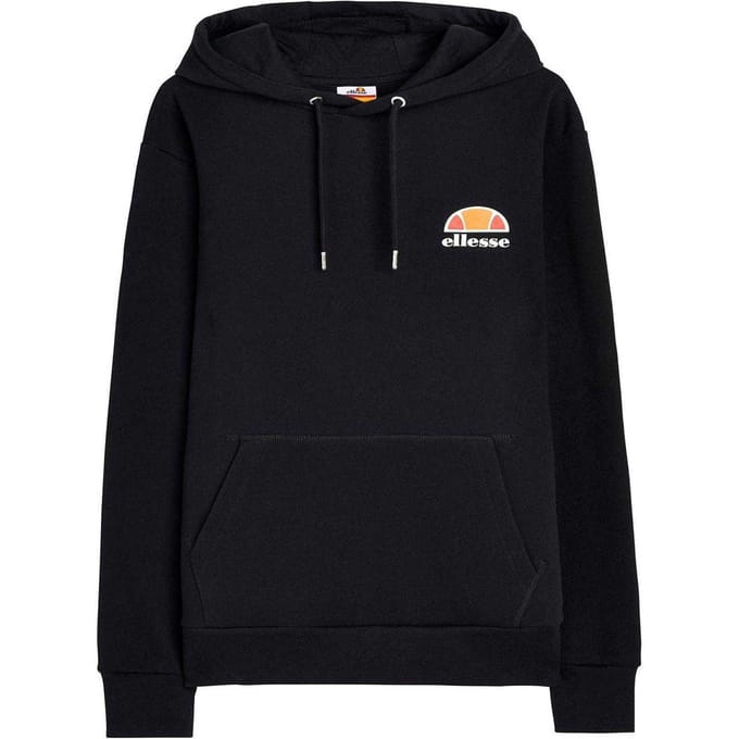 Ellesse Heren Logo Pullover Hoodie (Antraciet)