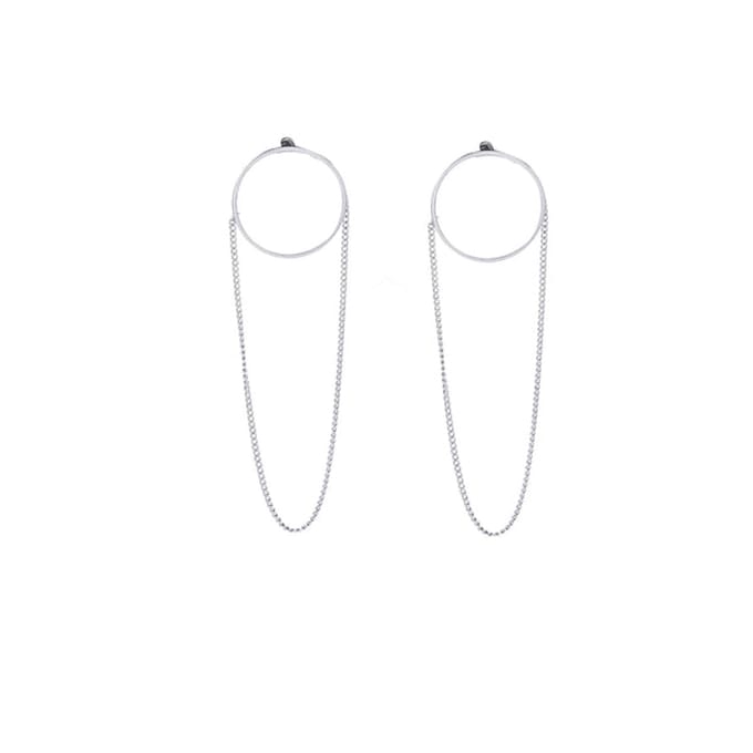 Go Dutch Label Oorbel E8072-1 Zilver